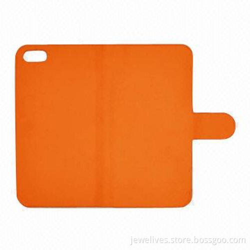 Leather cases for iPhone 5S, with flip